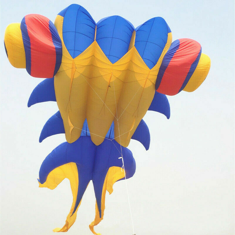Luminous Goldfish Kite Luminous soft kite giant fly floatant Koi carp popit  giant flying toys ripstop kite fish kite adult